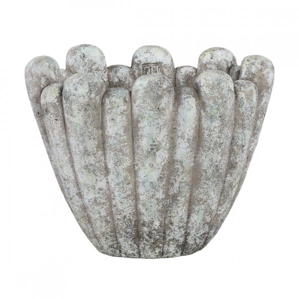 PTMD Blumentopf Minter M grau 36 cm