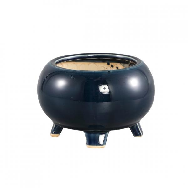 PTMD Blumentopf Moxxi S blau 17 cm