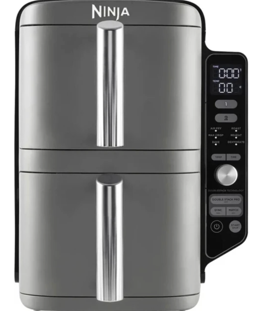 Ninja SL400EU – Heated Air Fryer – Leistungsstarke Heißluftfritteuse – A-Ware