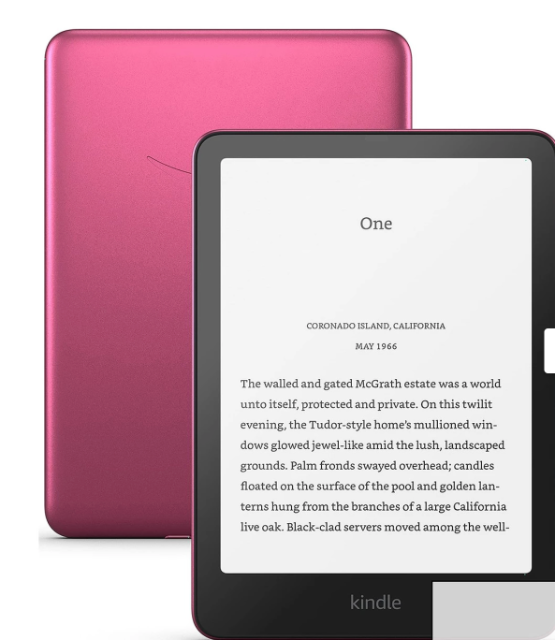 Kindle Paperwhite Signature Edition 2024 – Raspberry – Werbefrei – Premium E-Reader – A-Ware