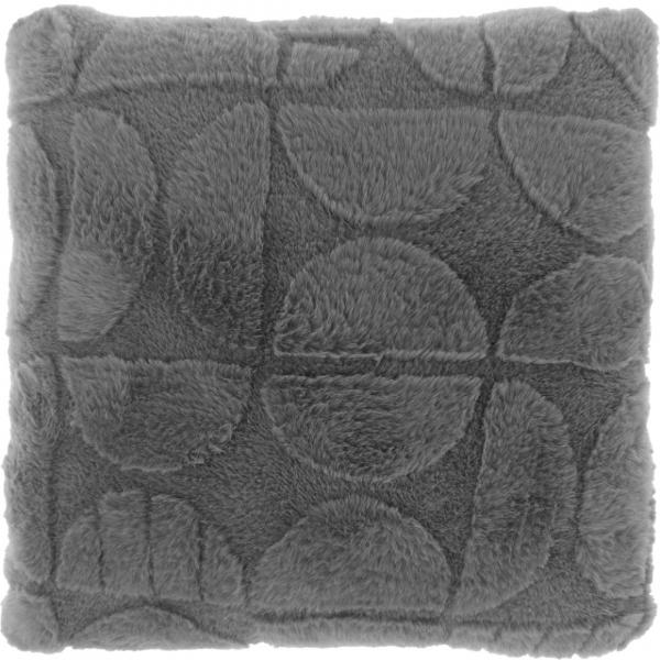 Unique Living Kissen Milan dunkelgrau 45 x 45 cm