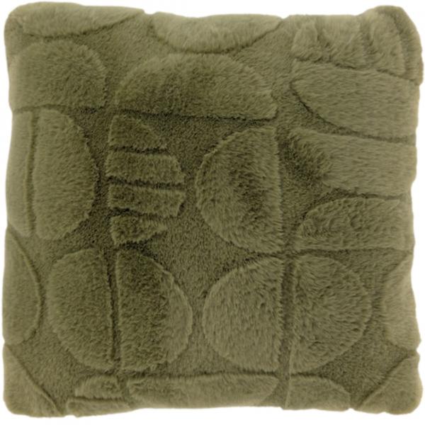 Unique Living Kissen Milan wintergrün 45 x 45 cm