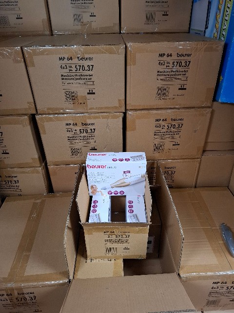 Großposten Beurer MP 64 Maniküre-/Pediküreset – 850 Stück – Neuware OVP – Export möglich