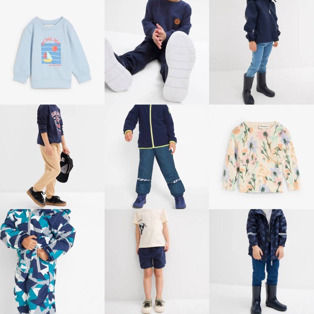 3,00 € Kinderbekleidung Mix Kategorie A, neue Markenware, Kleider, Hosen, Overalls u. a., Größen von Baby bis Jugendliche, Lagerware
