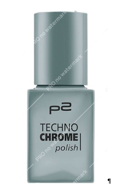 Kosmetika Marke.Brand P2 Nagellack TECHNO CROME polish