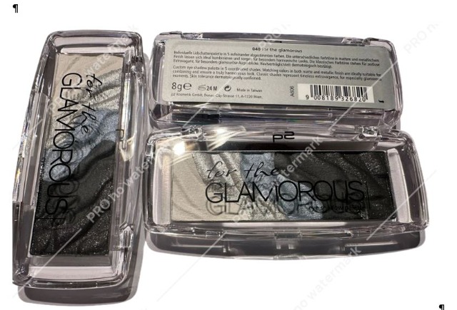  P2 Kosmetika Lidschatten