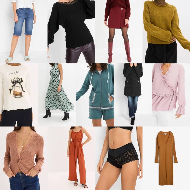 2,10 € Kleidung Mix Lagerware Kategorie A, neu aus deutschem Katalog, 90 % Damen, 10 % Herren, originalverpackt, Lager Deutschland