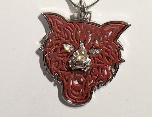 Tiger Halskette: Origami Tier Charm