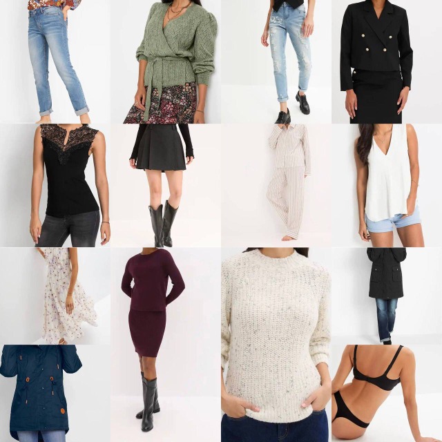 2,10 € Mix Lagerware Kleidung Kategorie A aus deutschem Katalog, 90 % Damen- und 10 % Herrenbekleidung, neu verpackt, Lagerware Deutschland