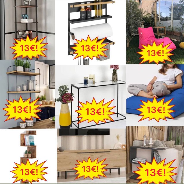 15 € Brandmöbel Mix 1 Palette 15 Stück Kategorie A B C Retouren Stühle Schränke Tische Matratzen Büromöbel TOP Marken House Nordic Wenko Son