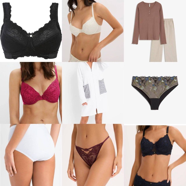 1,50 € Mix Damenwäsche BHs Tops Slips Pyjamas Bademode aus deutschen Katalogen XS bis XXXL große Auswahl schneller Versand weltweit
