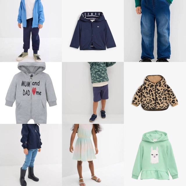 3,00 € Kinderbekleidung Mix Kategorie A Neuware Kleider Hosen Jeans Pyjamas Babys bis Jugendliche Barcode verpackt Lagerware schneller Versa