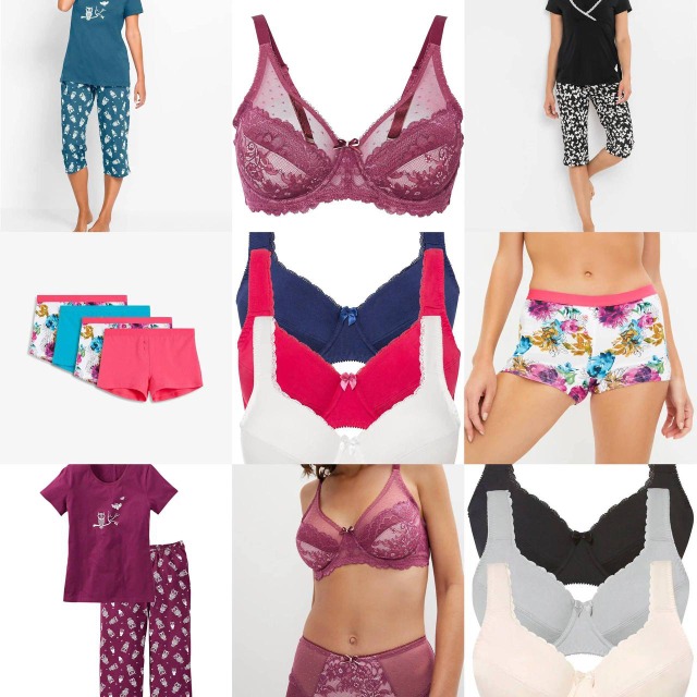 1,50 €/Stk. Damenwäsche Mix BHs, Slips, Pyjamas, Bademode, Größen XS–XXXL, von deutschen Katalogen, Versand weltweit