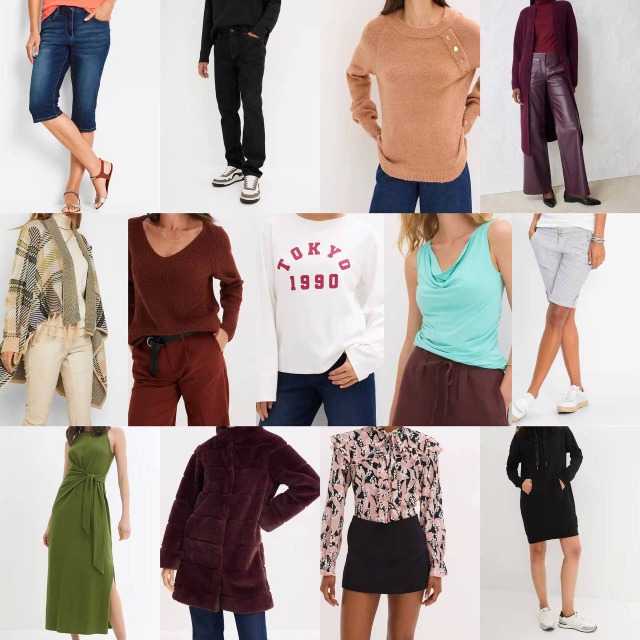 2,10 € Stock Kleidung Mix Kategorie A neue Ware aus deutschem Katalog 90% Damen 10% Herren Originalverpackung Palettenware Versand weltweit