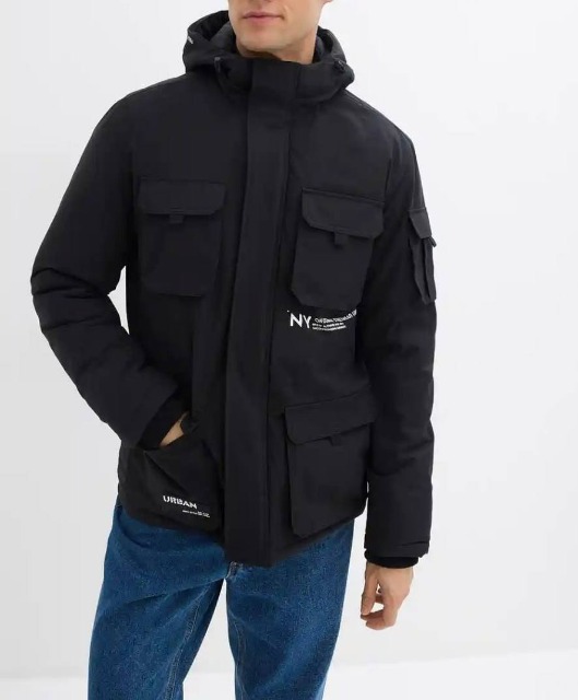 Ab 9,20 €/Stk. Stock Herrenjacken mit Kapuze, Kategorie A, Größen EU 44, 48, Herbst/Winter/Frühling, Lagerware