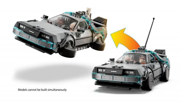 Lego® Speed Champions - Zeitmaschine Aus Zurück In Die Zukunft (357 Teile)