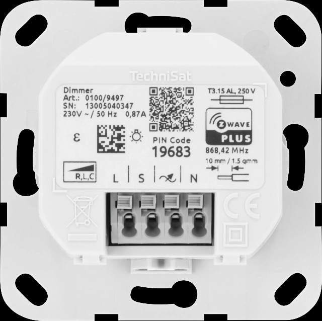 Dimmer Gira, System Gira 55
