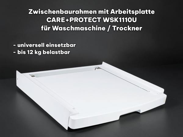 Care+Protect Wsk1110u Zwischenbaurahmen Mit Auszug 47–62 Cm Waschmaschine Trockner Haier Candy Hoover 35602039