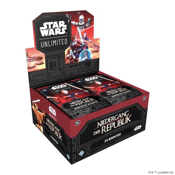 Star Wars Unlimited Niedergang der Republik Booster Display 24 DE - NEU & OVP - Image 5