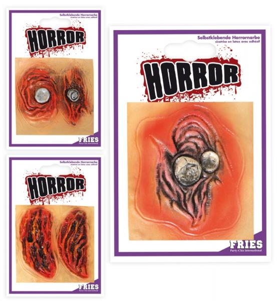 Fritz Fries Horrornarbe Latex, Sort. Motive