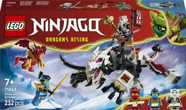 Lego Ninjago Zilvar Y Grimtak Drachenbestie 71863 232 Teile - Bild 20
